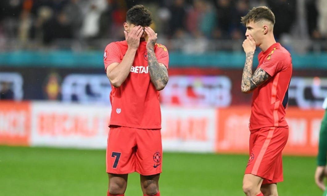 Florinel Coman și Octavian Popescu într-un nou meci slab al FCSB